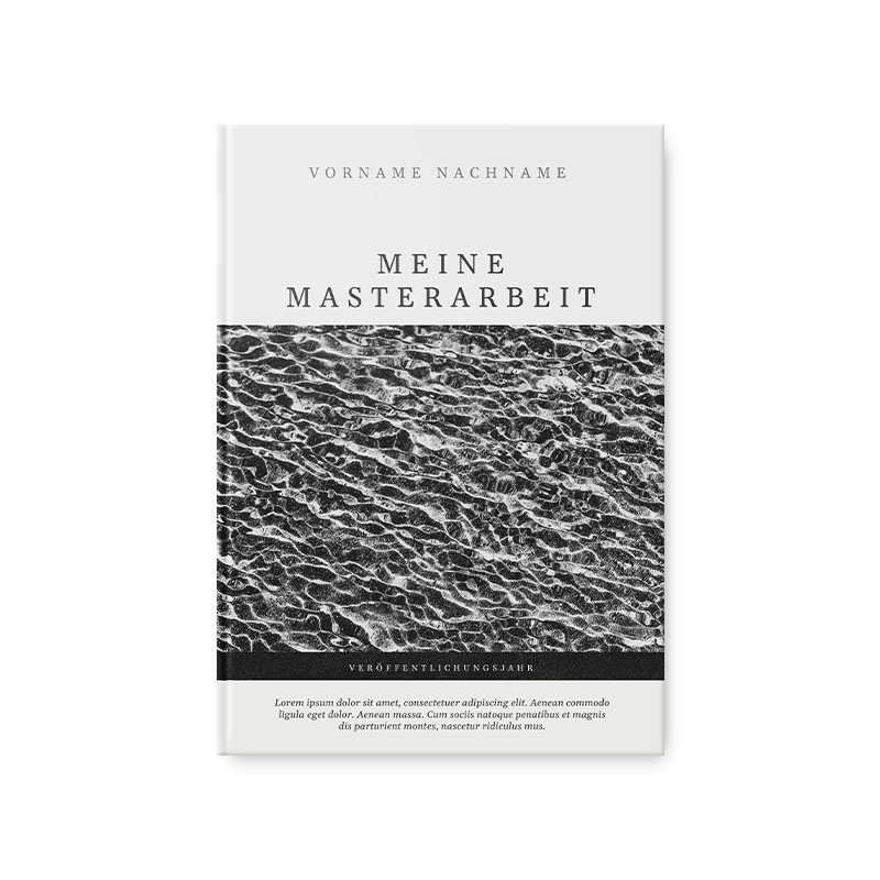 masterarbeit hardcover buch wissenschaft