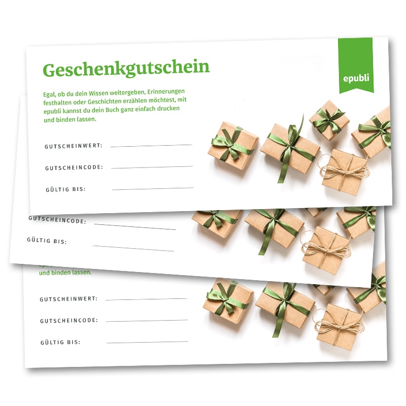 epubli geschenkgutschein