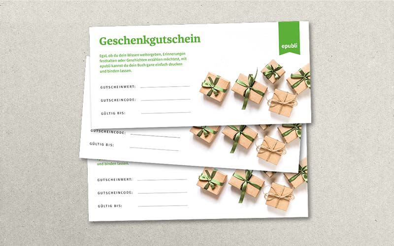 epubli geschenkgutschein